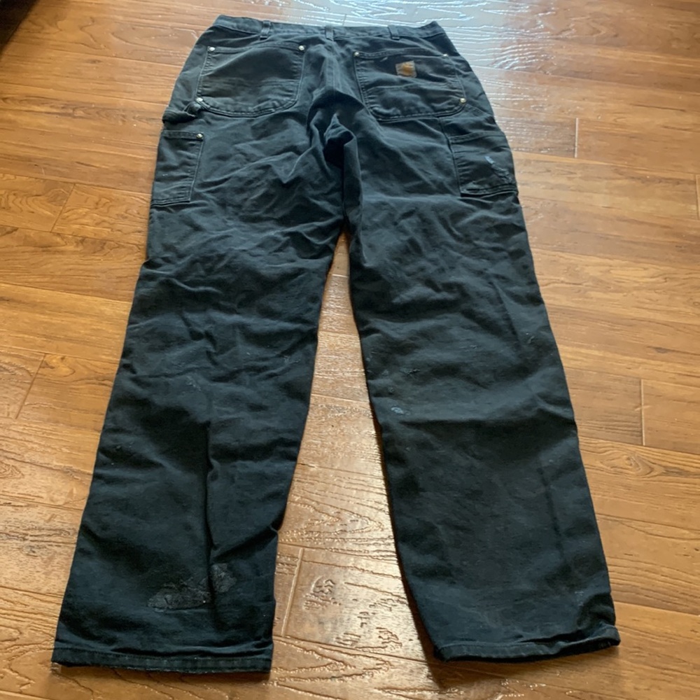 Vintage Carhartt Double Knee Utility Work Pants - Picture 8 of 11